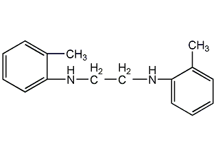 N,N'-二(鄰甲苯基)乙二胺結(jié)構(gòu)式