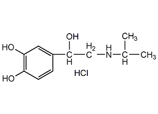 異丙基腎上腺素鹽酸鹽結(jié)構(gòu)式